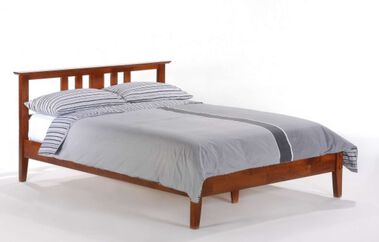 Pacific Mfg Spices Bedroom Thyme Platform Bed Complete