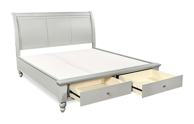 Aspen Home Cambridge Sleigh Bed with Storage image number 3