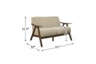 Homelegance Damala Loveseat