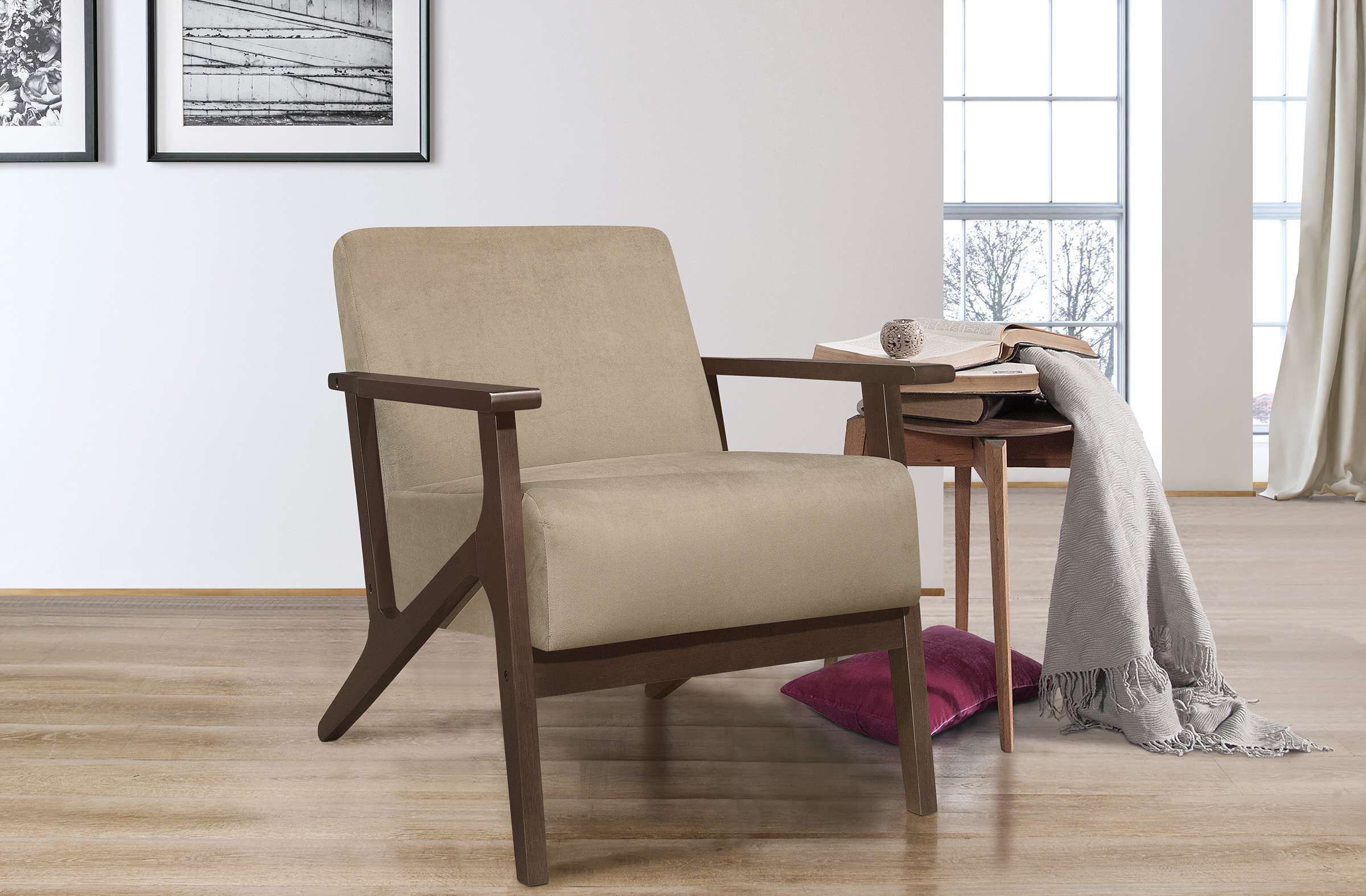 Homelegance lucille store accent chair