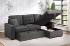 Homelegance McCafferty Sectional with pullout bed and hidden storage
