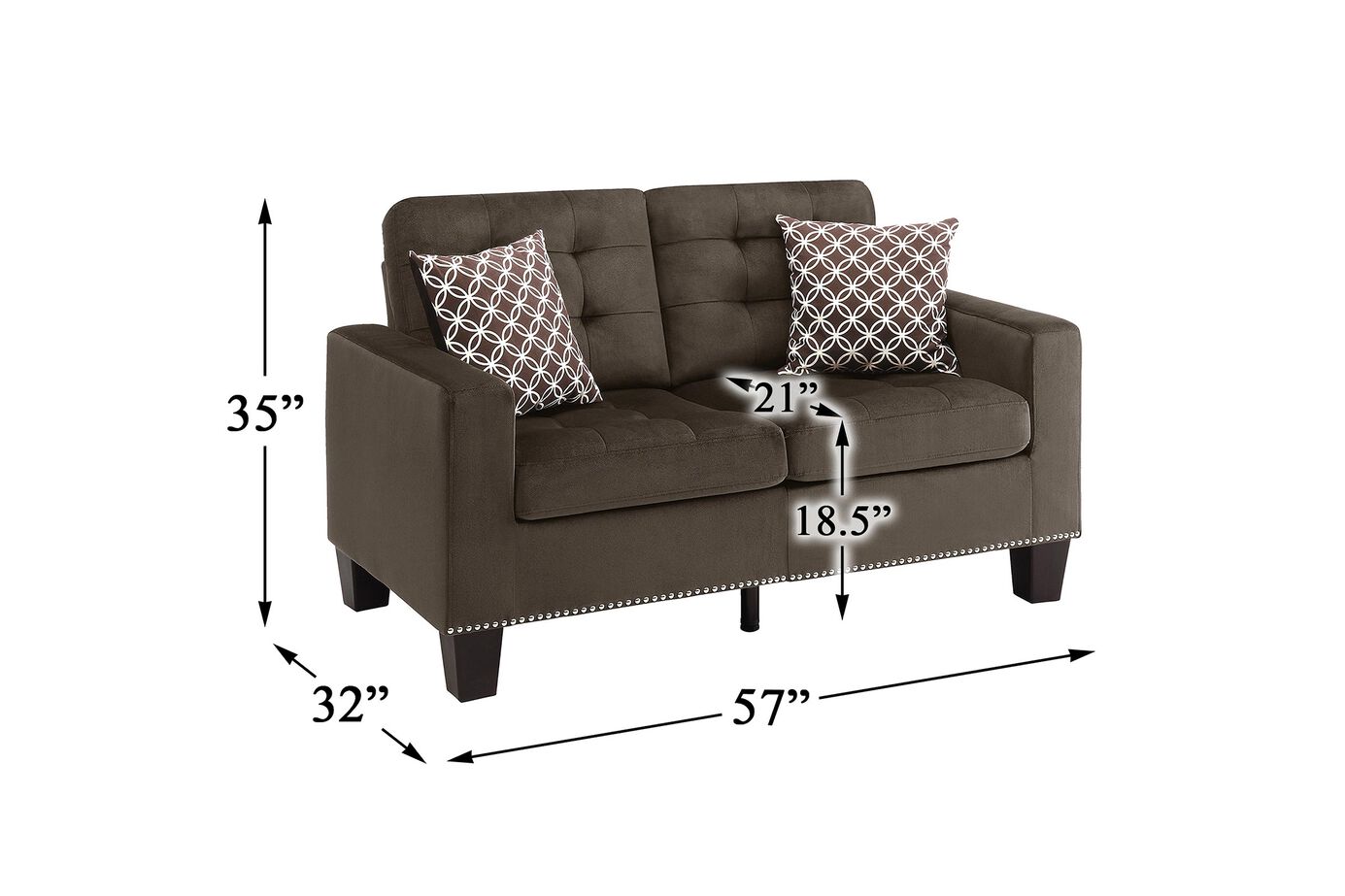 Homelegance Lantana Loveseat image number 2