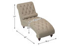 Homelegance Bonne Chaise w/ Bolster pillow