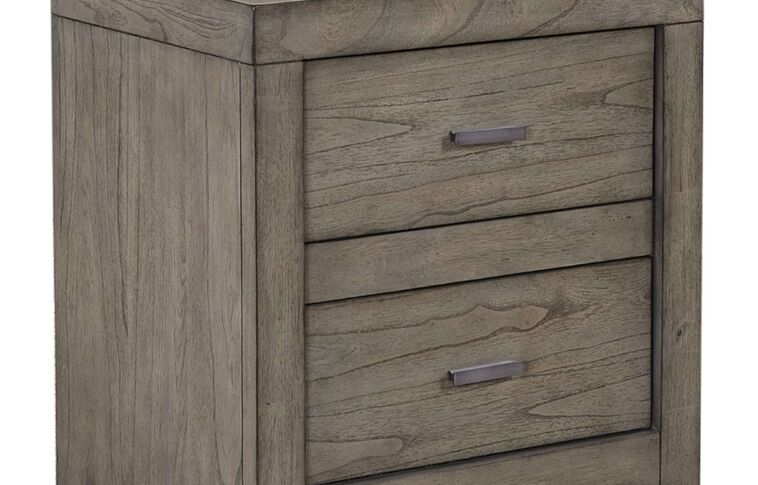 Aspen Home Modern Loft 2 Drawer NightStand image number 0