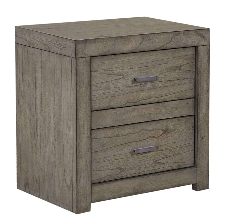 Aspen Home Modern Loft 2 Drawer NightStand image number 0