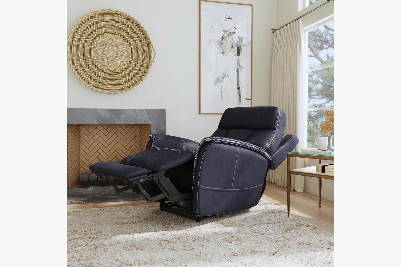 Flexsteel Latitudes Atlas Power Lift Recliner with Power Headrest and Lumbar image number 4