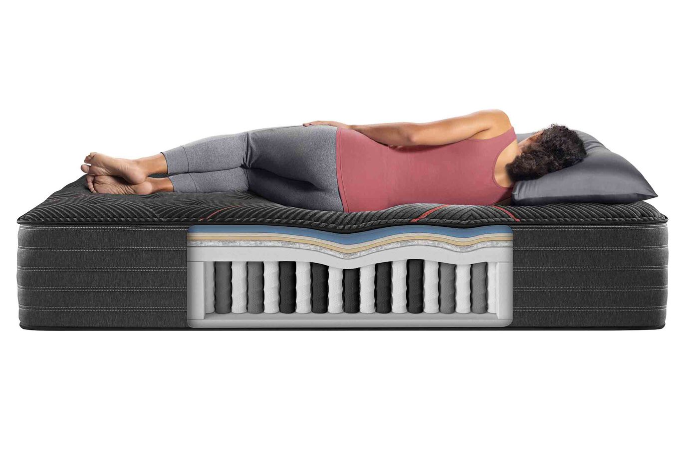 Beautyrest Black C-Class Firm Mattress 13.75" image number 2