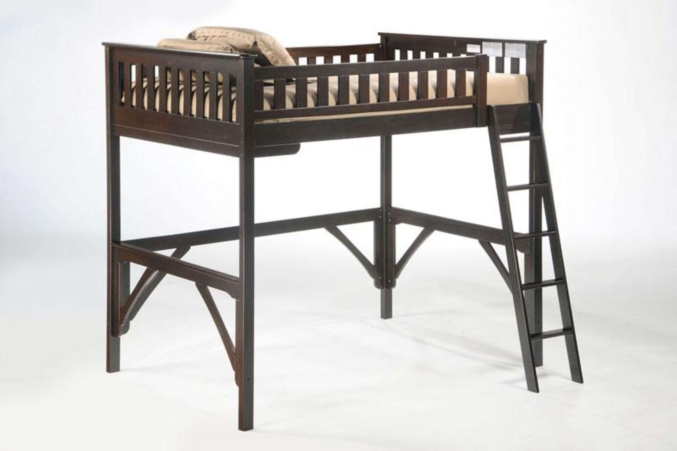 Pacific Mfg Ginger Loft Bunk Bed Complete image number 0