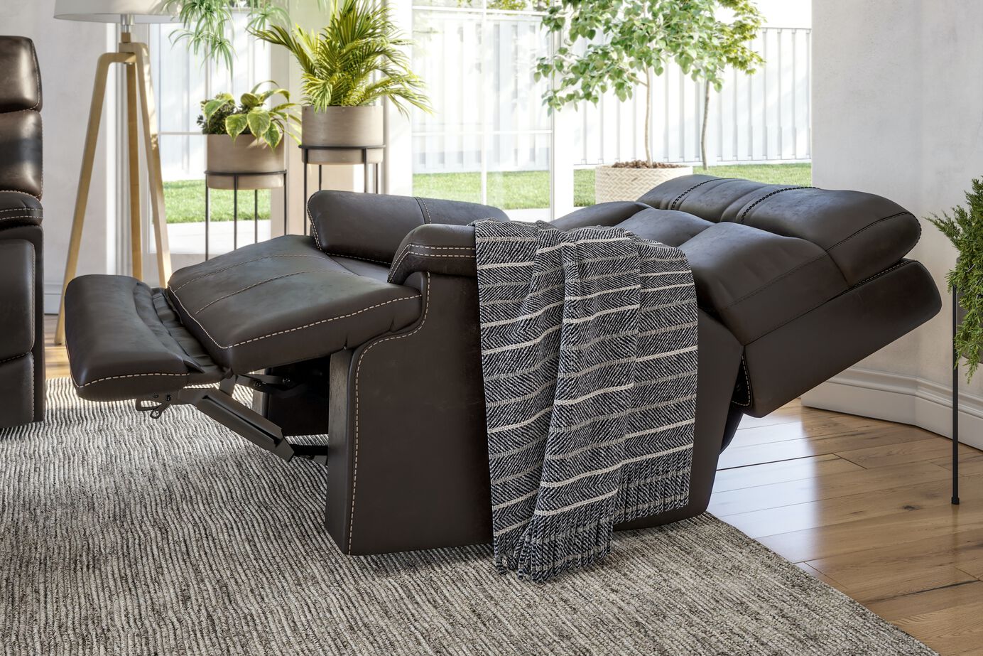 Flexsteel Latitudes Clive Power Lift Recliner with Power Headrest and Lumbar image number 2