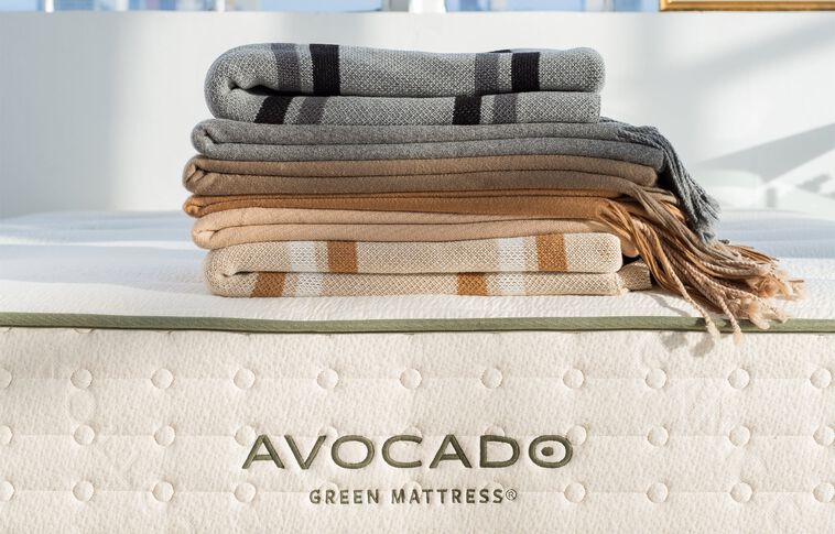 Avocado Green Hybrid Medium Firm Mattress 11" image number 1