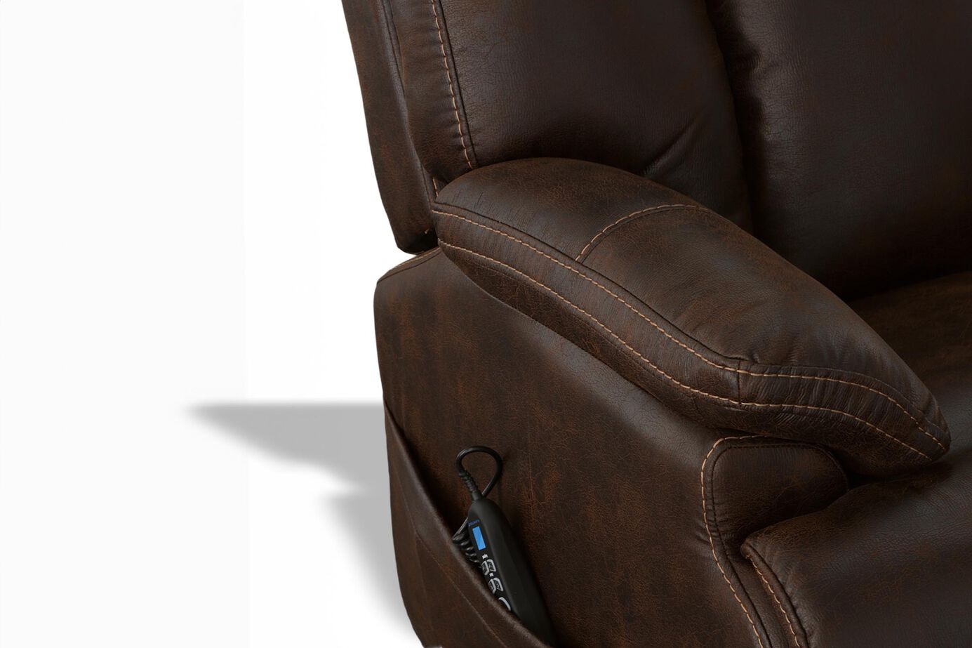 Flexsteel Latitudes Clive Power Lift Recliner with Power Headrest and Lumbar image number 1