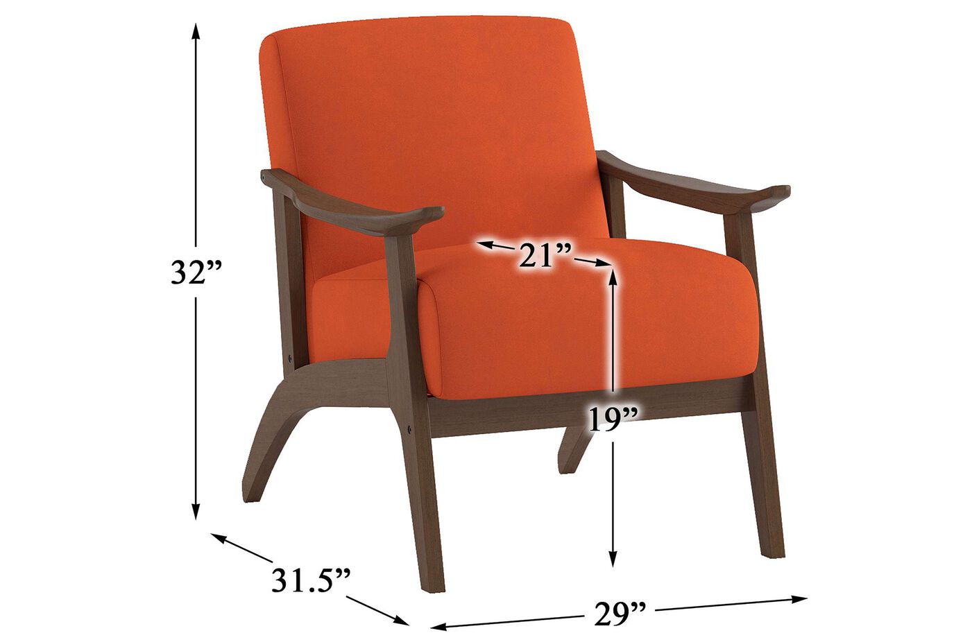 Homelegance Carlson Accent Chair image number 1