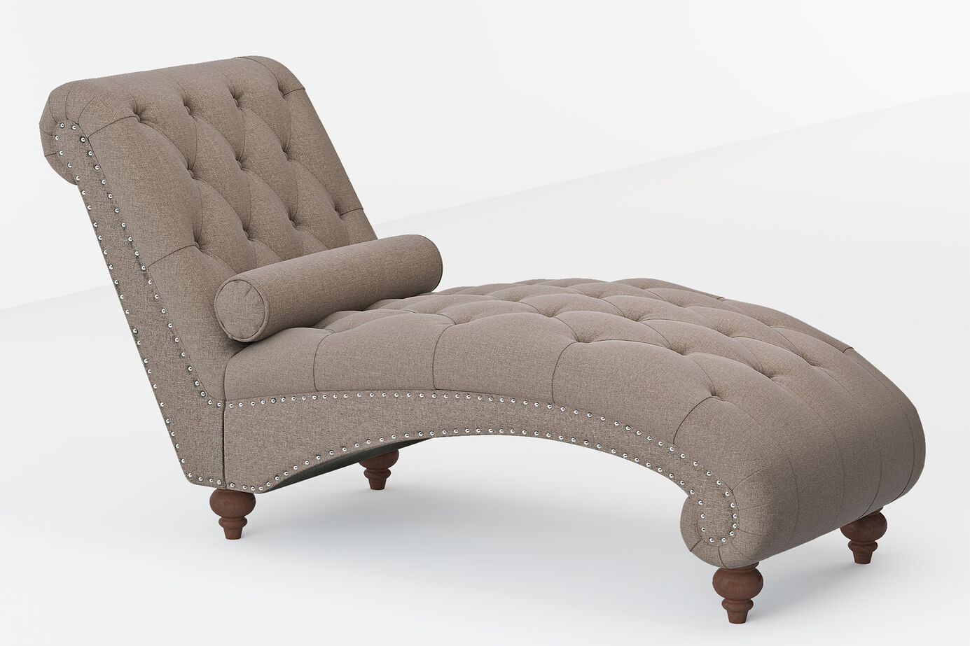 Homelegance Bonne Chaise w/ Bolster pillow image number 4