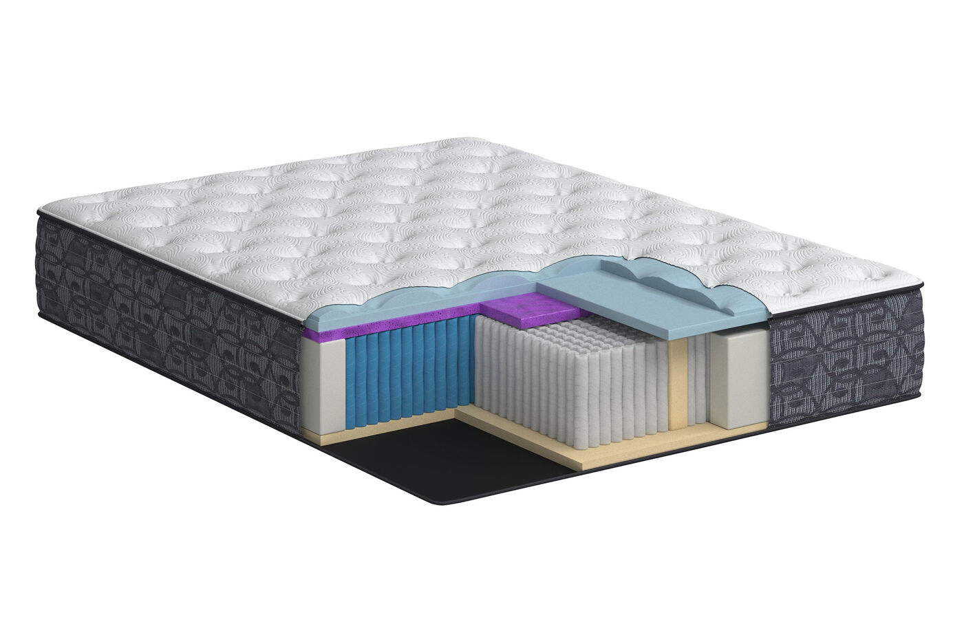 Kingsdown Passions Glenside Medium Firm Mattress 13" image number 1