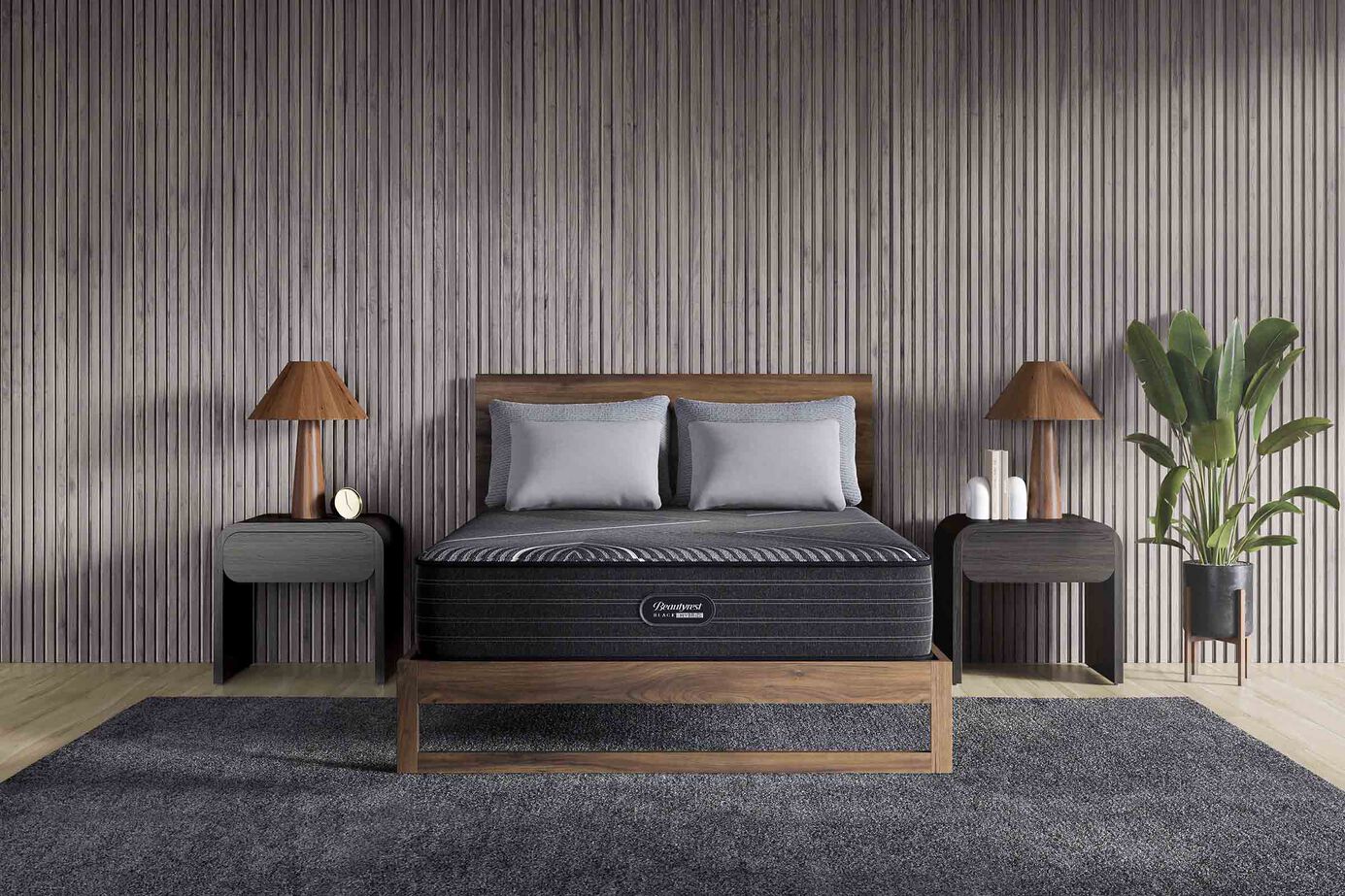 Beautyrest Black Hybrid BX-Class Plush Mattress 12.5" image number 0