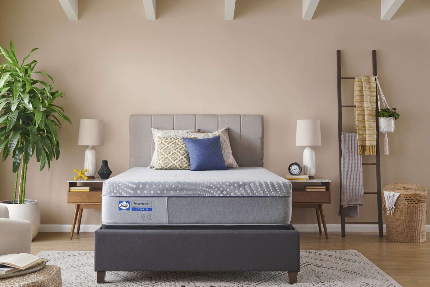 Sealy PosturePedic Hybrid Lacey Firm Mattress 13" image number 0