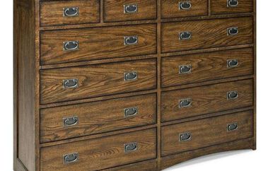 Intercon Oak Park 12 Drawer Dresser