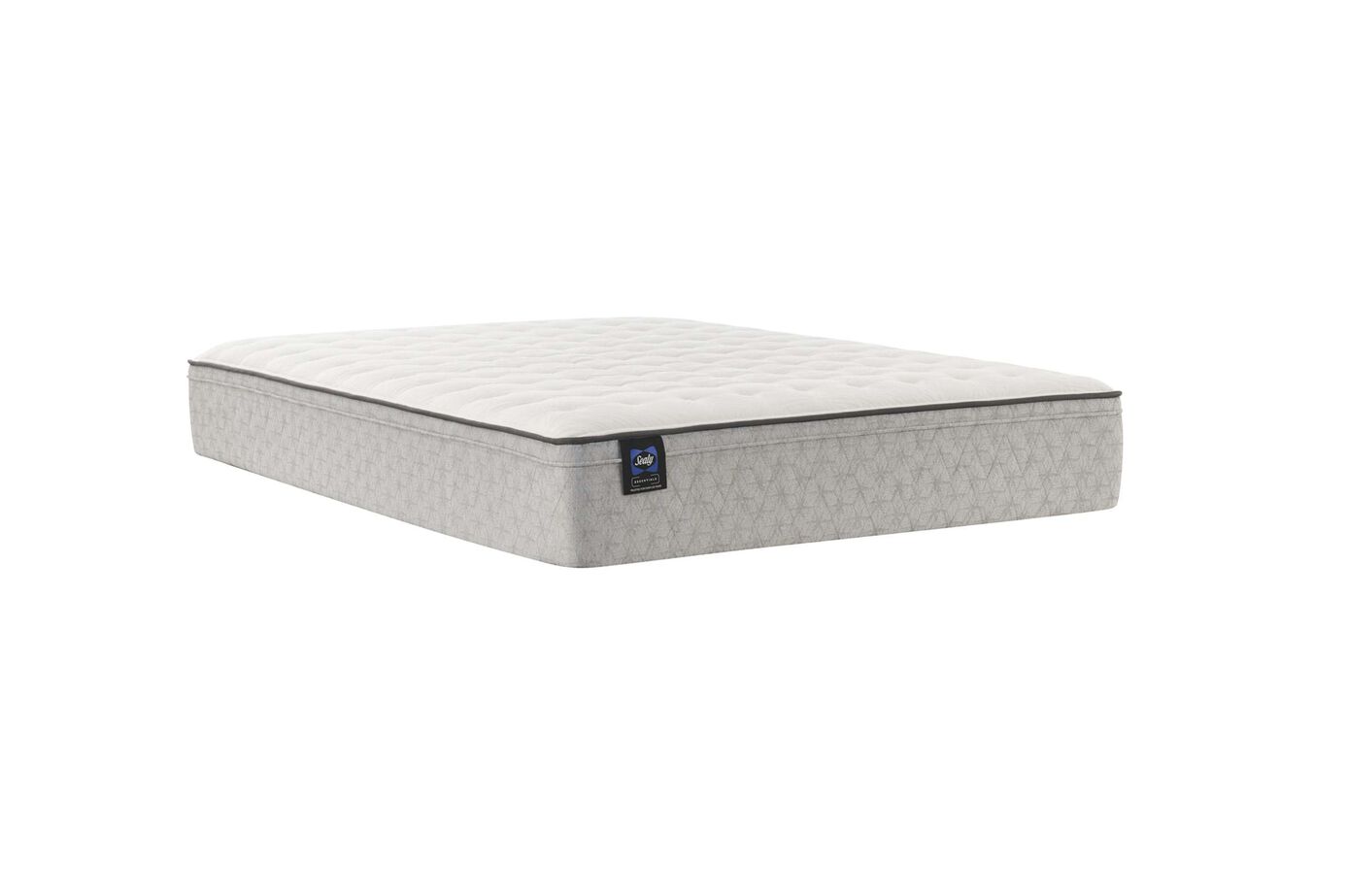 Sealy Essentials Winter Green Medium Euro Top Mattress 12" image number 3