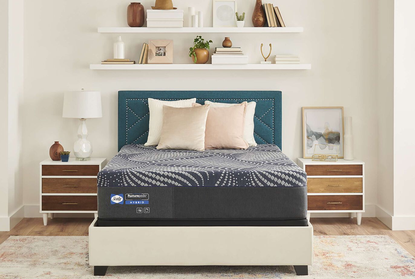 Sealy PosturePedic Plus Hybrid Brenham Soft Mattress 13.5" image number 0