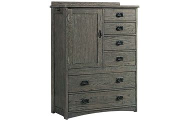 Intercon Oak Park 6 Drawer Chest w/ Door