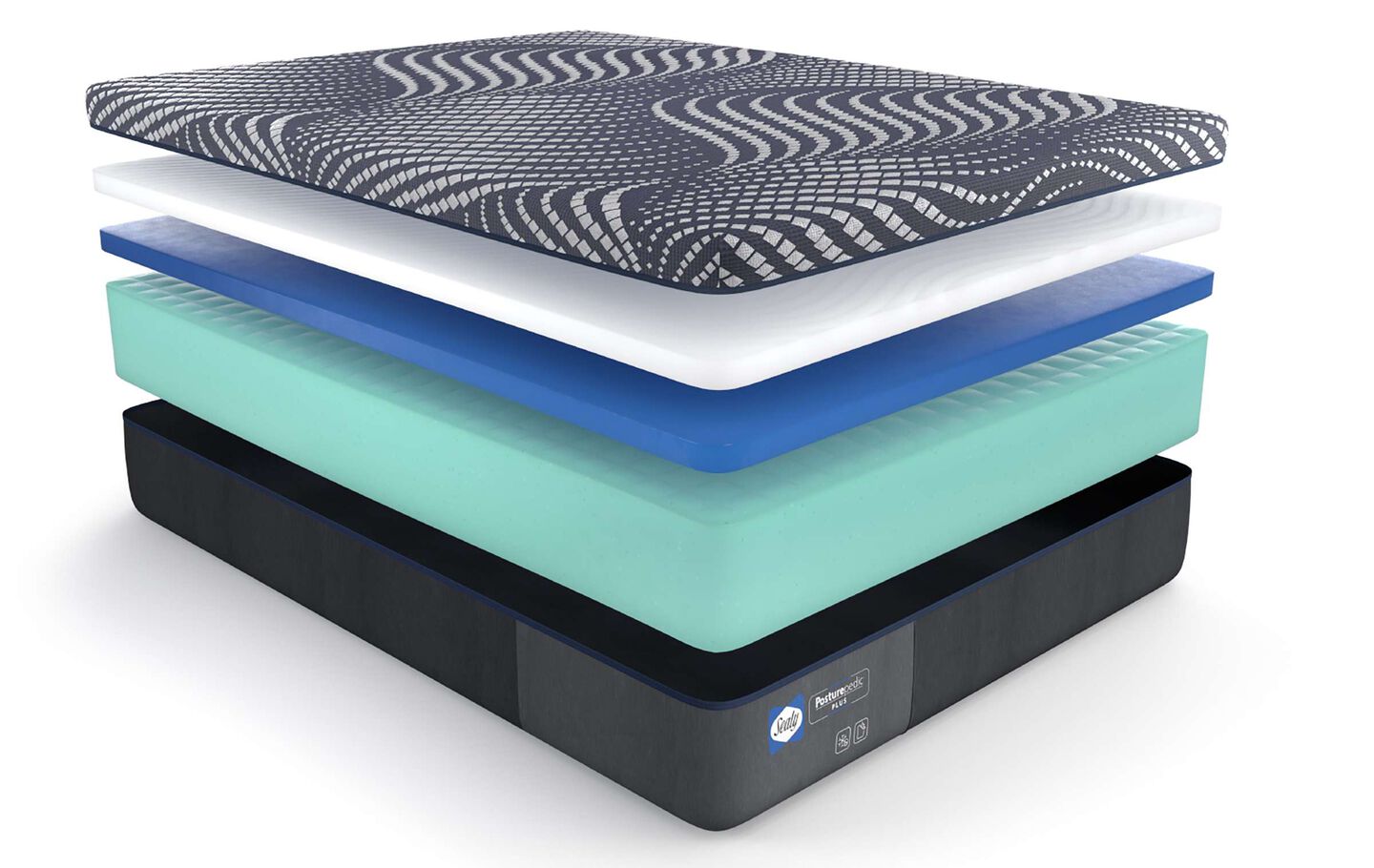 Sealy PosturePedic Plus Foam Albany Firm Mattress 13" image number 2