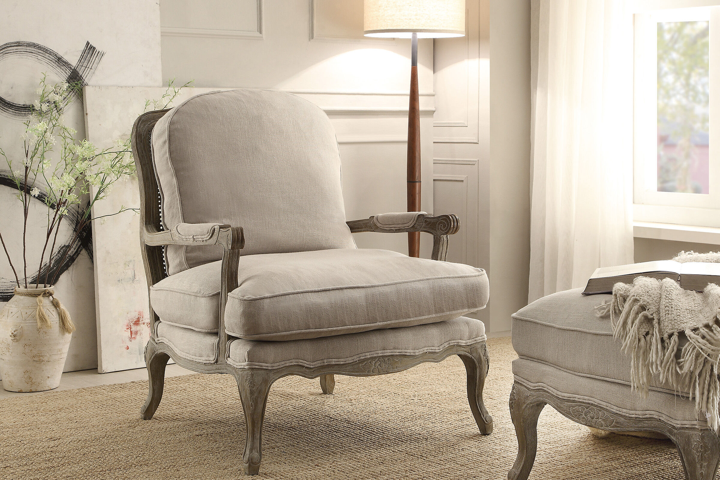 Country style accent best sale chairs
