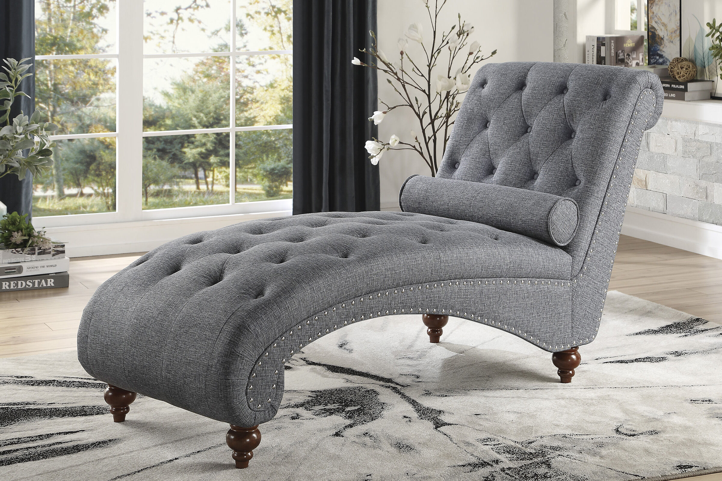 Gray bolster pillow clearance