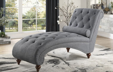 Homelegance Bonne Chaise w/ Bolster pillow