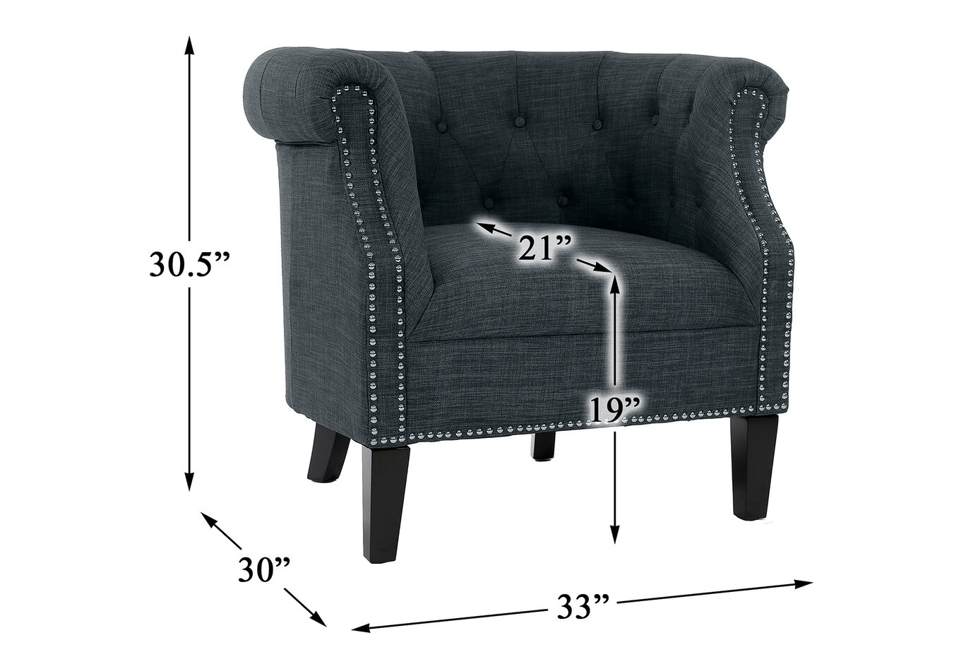 Homelegance Karlock Accent Chair image number 1