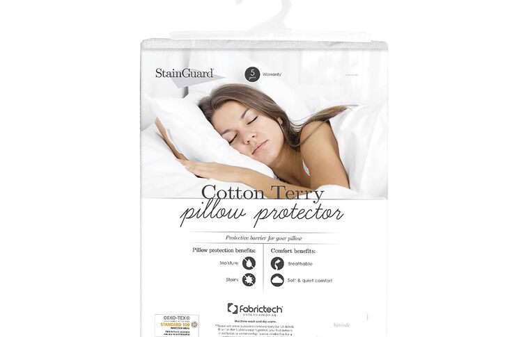 Purecare StainGuard Cotton Terry Pillow Protector image number 0