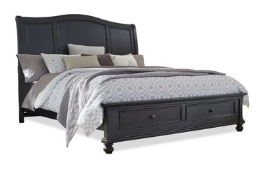 Aspen Home Oxford Sleigh Bed with Storage