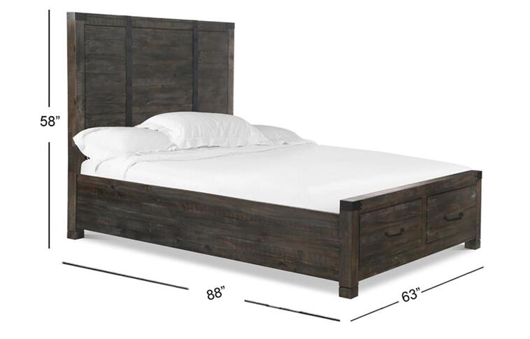 Magnussen Abington Panel Storage Bed Complete image number 1