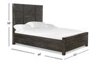 Magnussen Abington Panel Storage Bed Complete