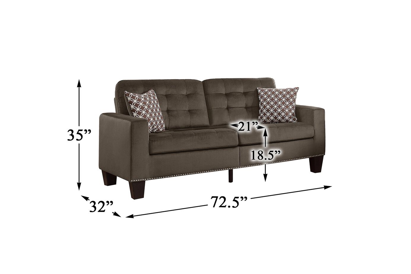 Homelegance Lantana Sofa image number 2