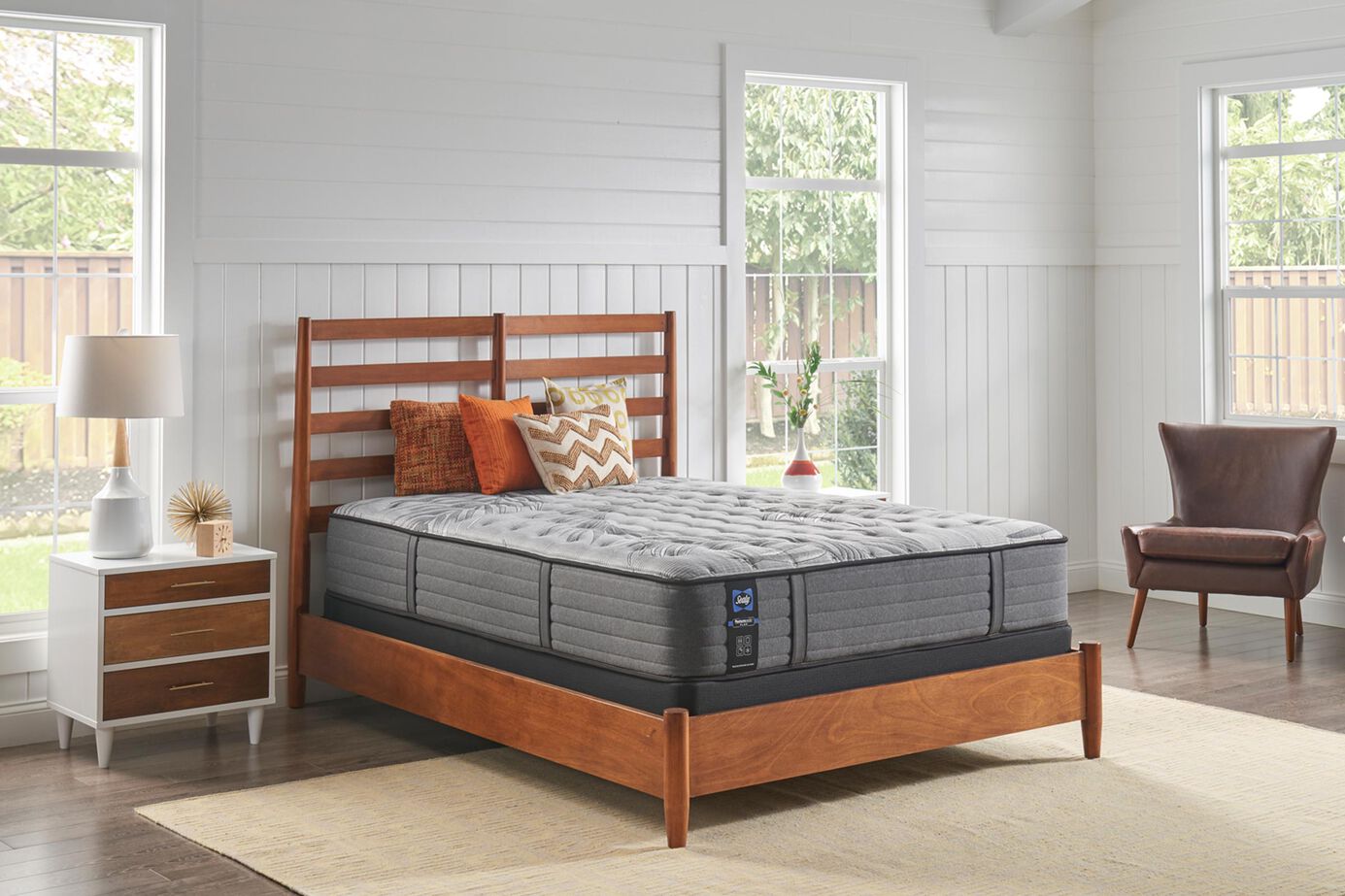 Sealy PosturePedic Plus Satisfied II Plush Mattress 13" image number 0