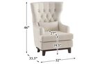 Homelegance Adriano Wing Back Chair