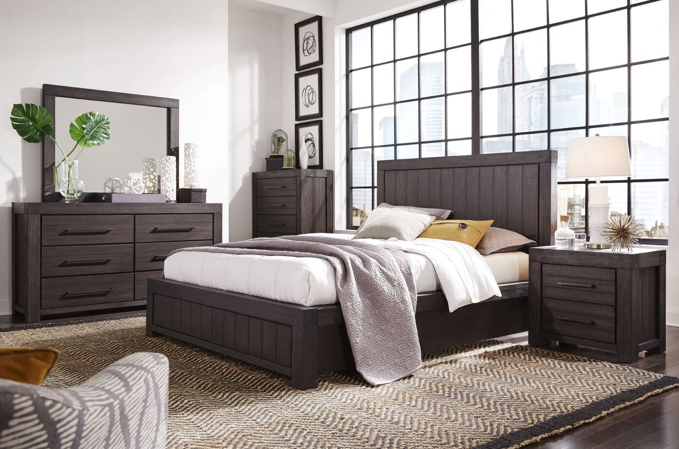Modus Heath Platform Bed Complete image number 1