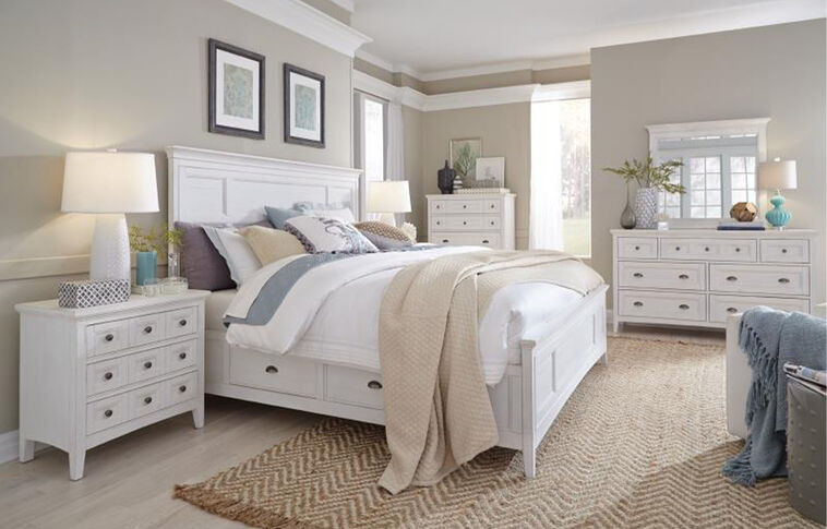 Magnussen Heron Cove Panel Bed image number 0