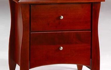 Pacific Mfg Spices Bedroom Clove 2-Drawer Nightstand