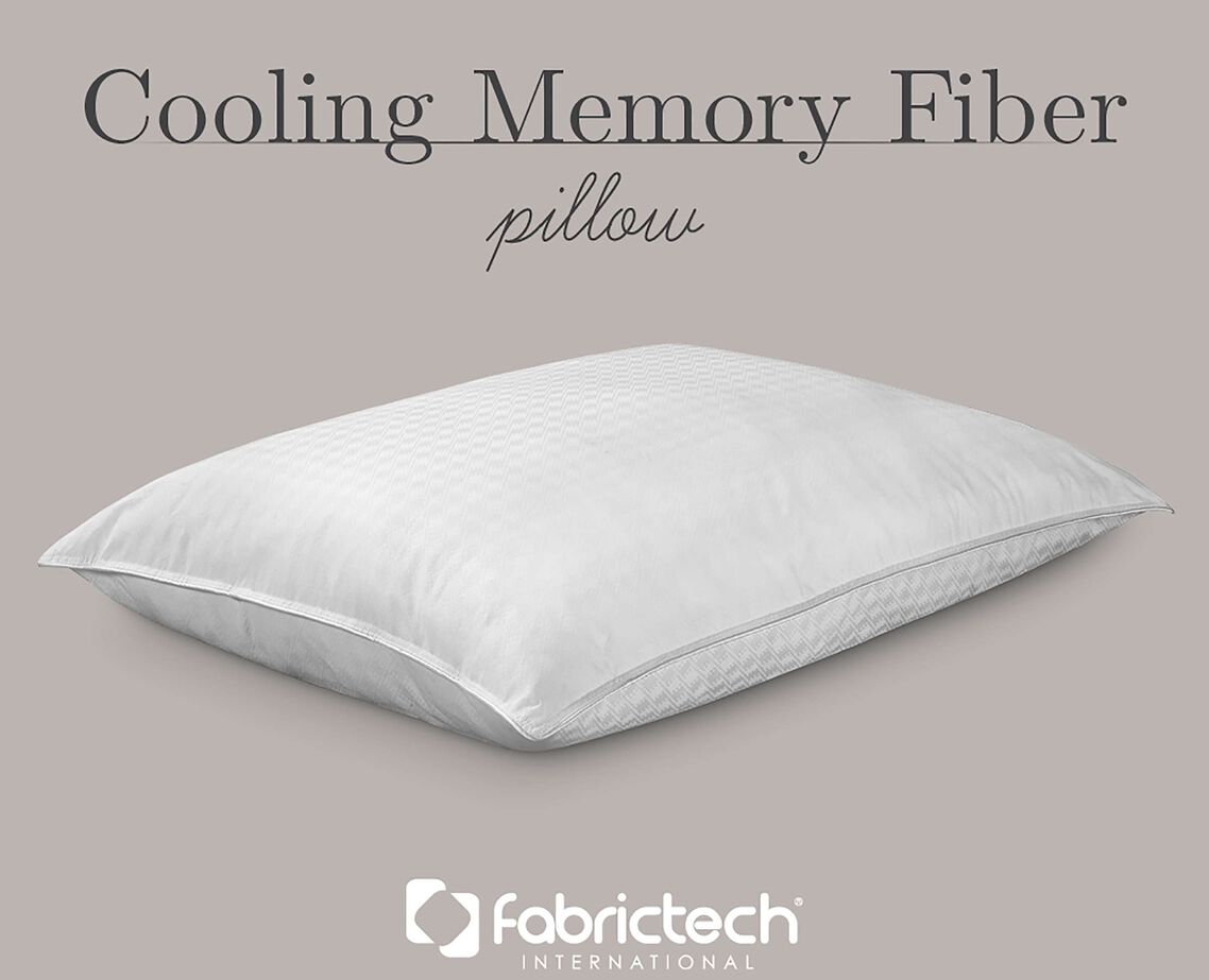 Purecare Fabrictech Cooling Memory Fiber Pillow image number 0