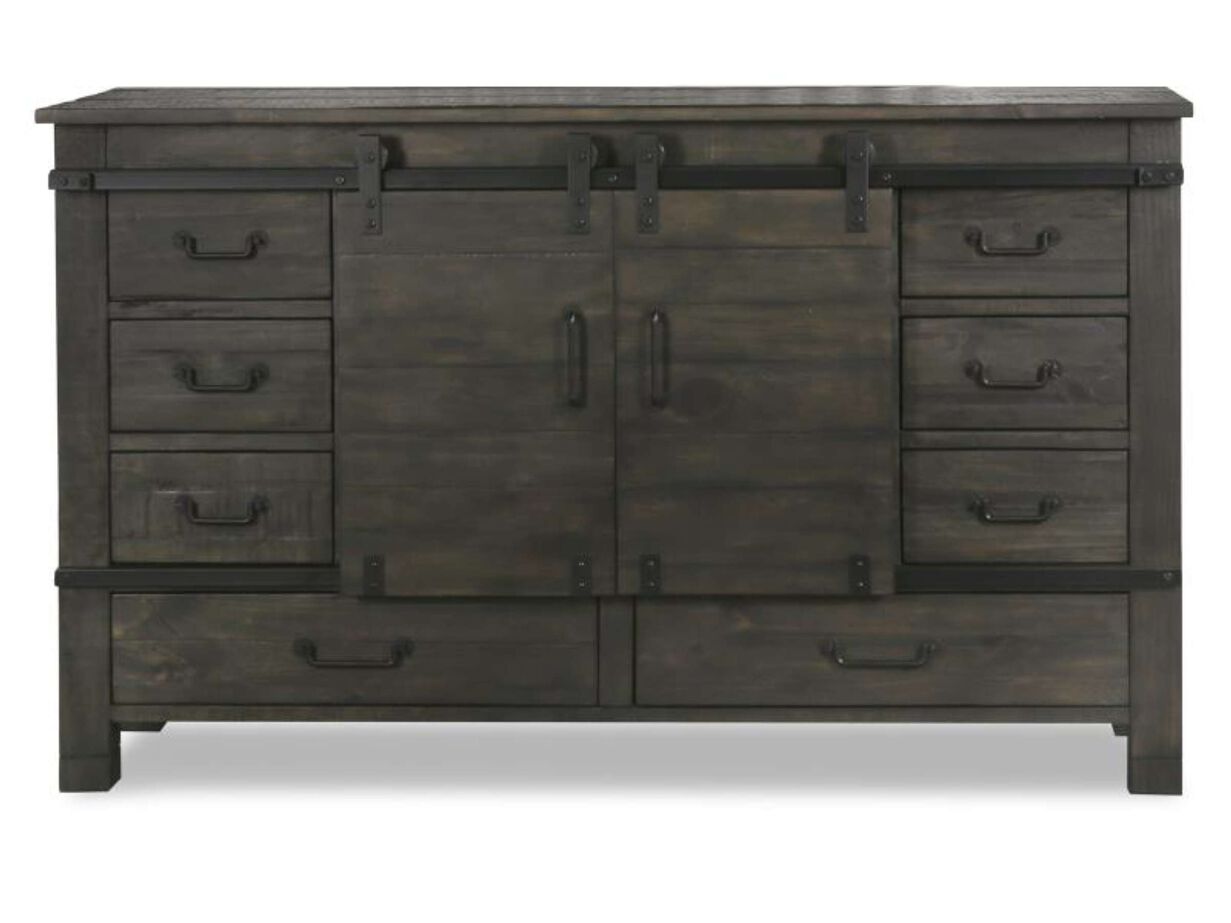 Magnussen Abington Sliding Door Dresser image number 1