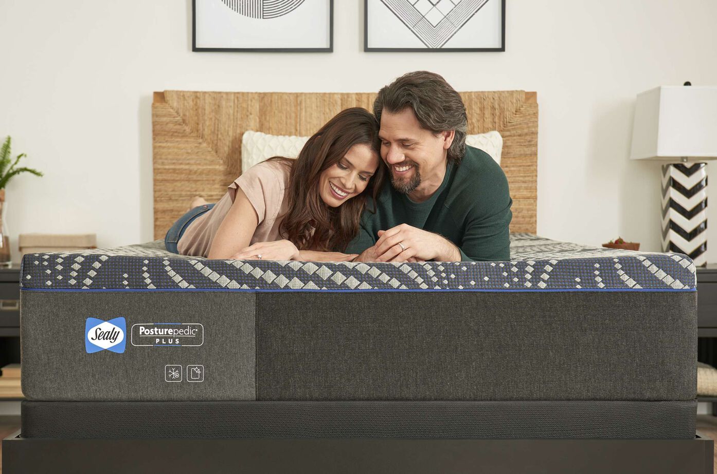 Sealy PosturePedic Plus Foam Brenham Medium Firm Mattress 13.5" image number 3