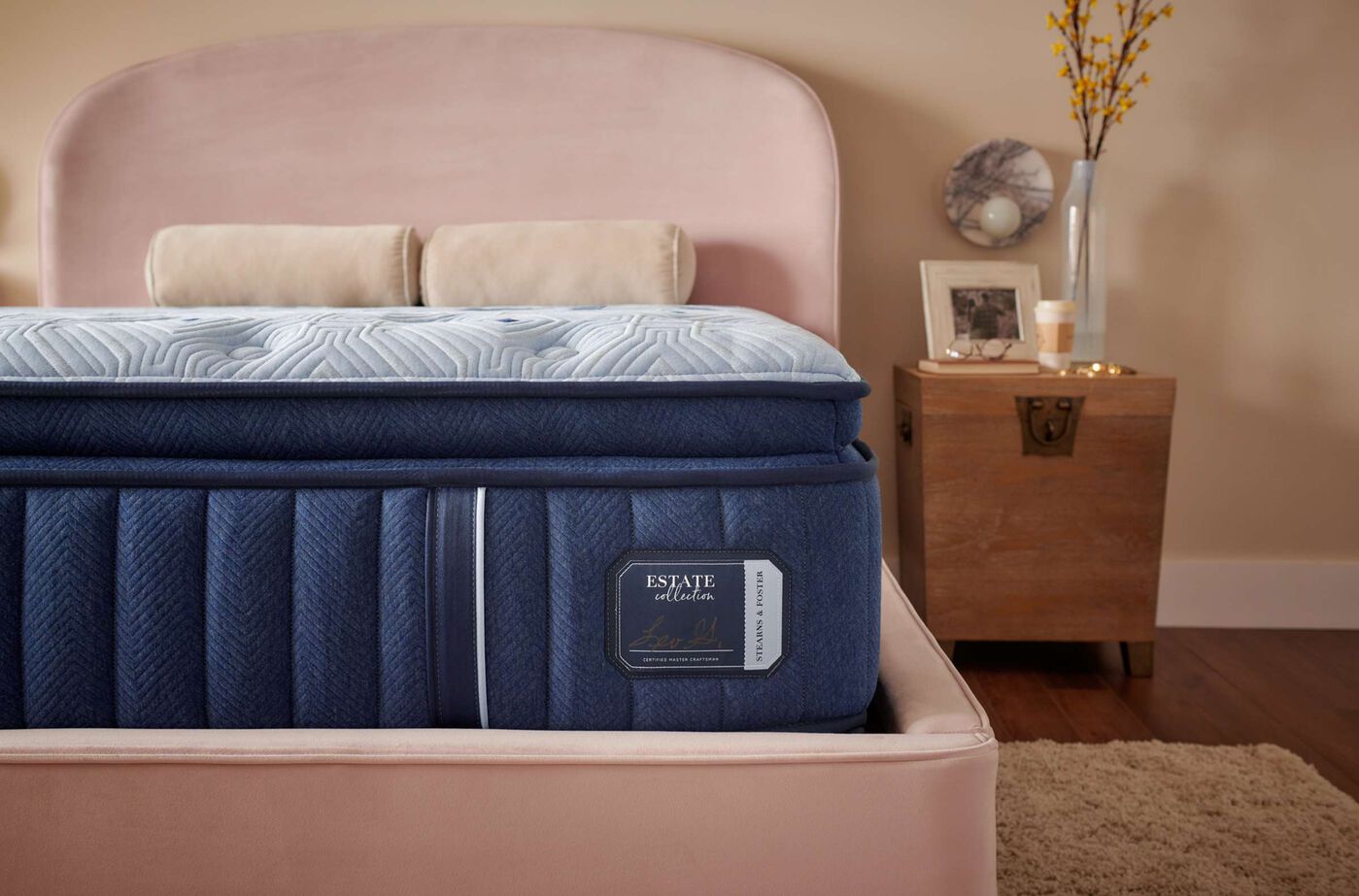 Stearns and Foster Estate  Firm Pillow Top Mattress 15" image number 1