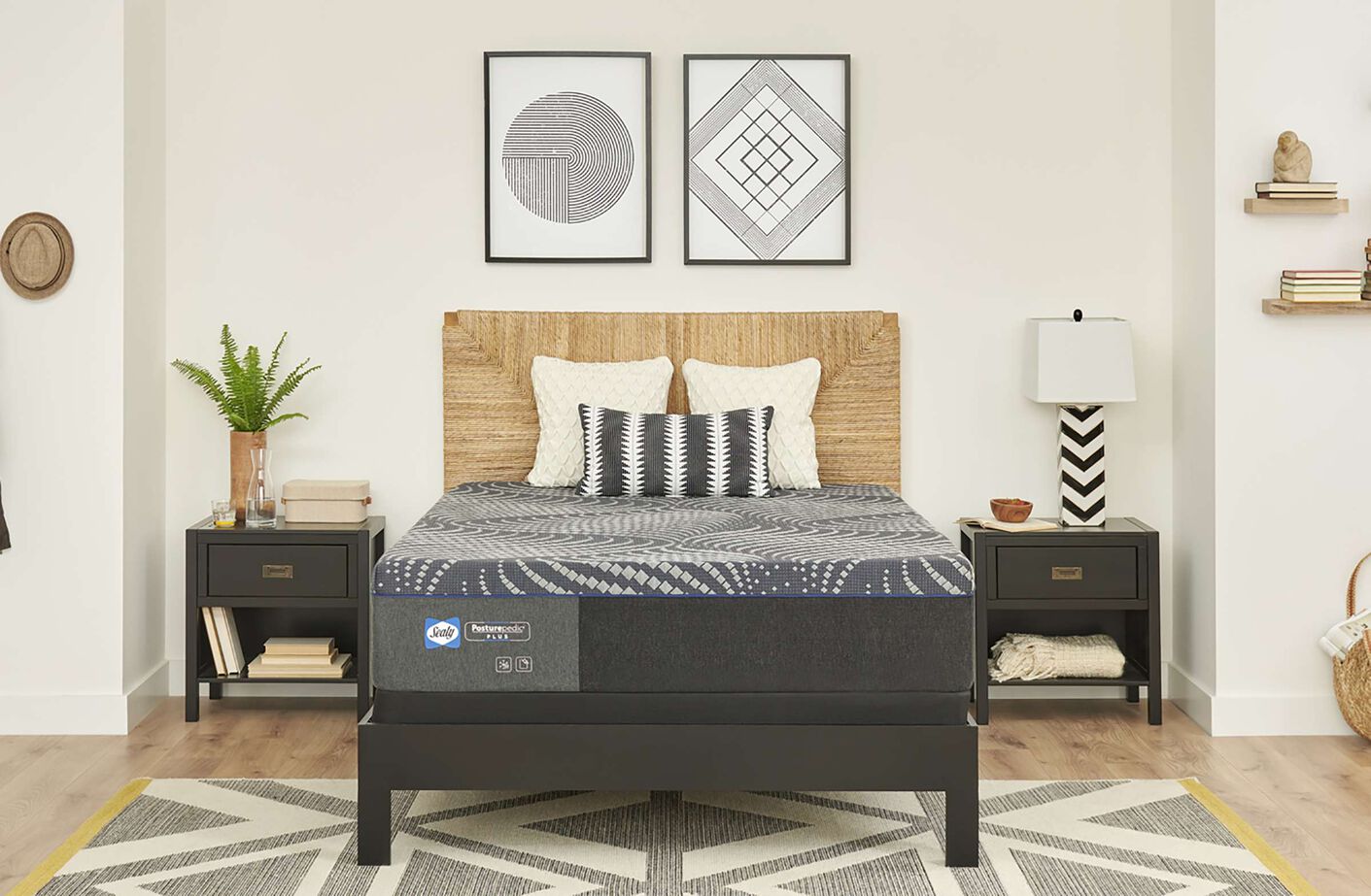 Sealy PosturePedic Plus Foam Brenham Medium Firm Mattress 13.5" image number 0