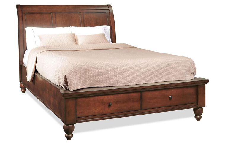 Aspen Home Cambridge Sleigh Bed with Storage image number 2