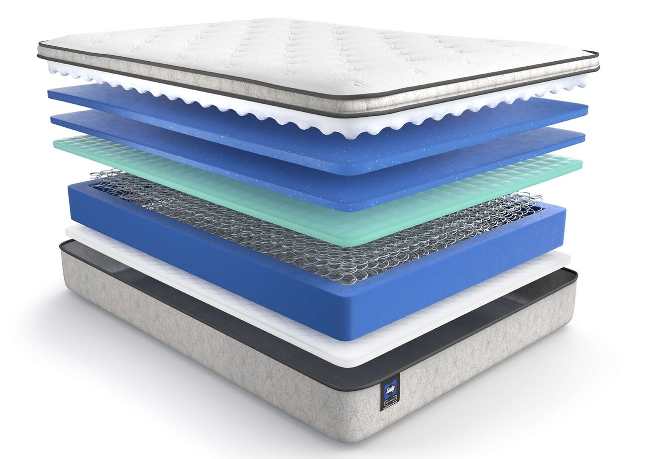 Sealy Essentials Winter Green Soft Pillow Top Mattress 12" image number 4