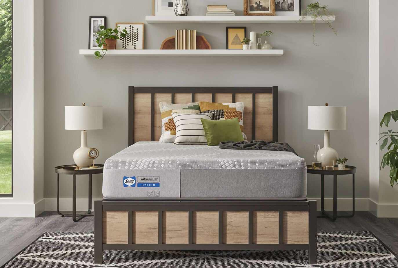 Sealy PosturePedic Hybrid Medina Firm Mattress 11" image number 0