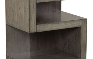 Aspen Home Modern Loft S-Shaped Nightstand