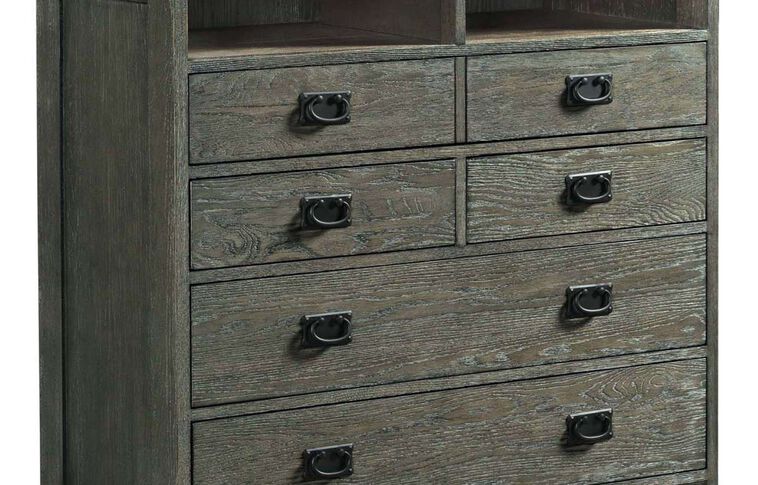 Intercon Oak Park 5 Drawer Media Chest image number 0