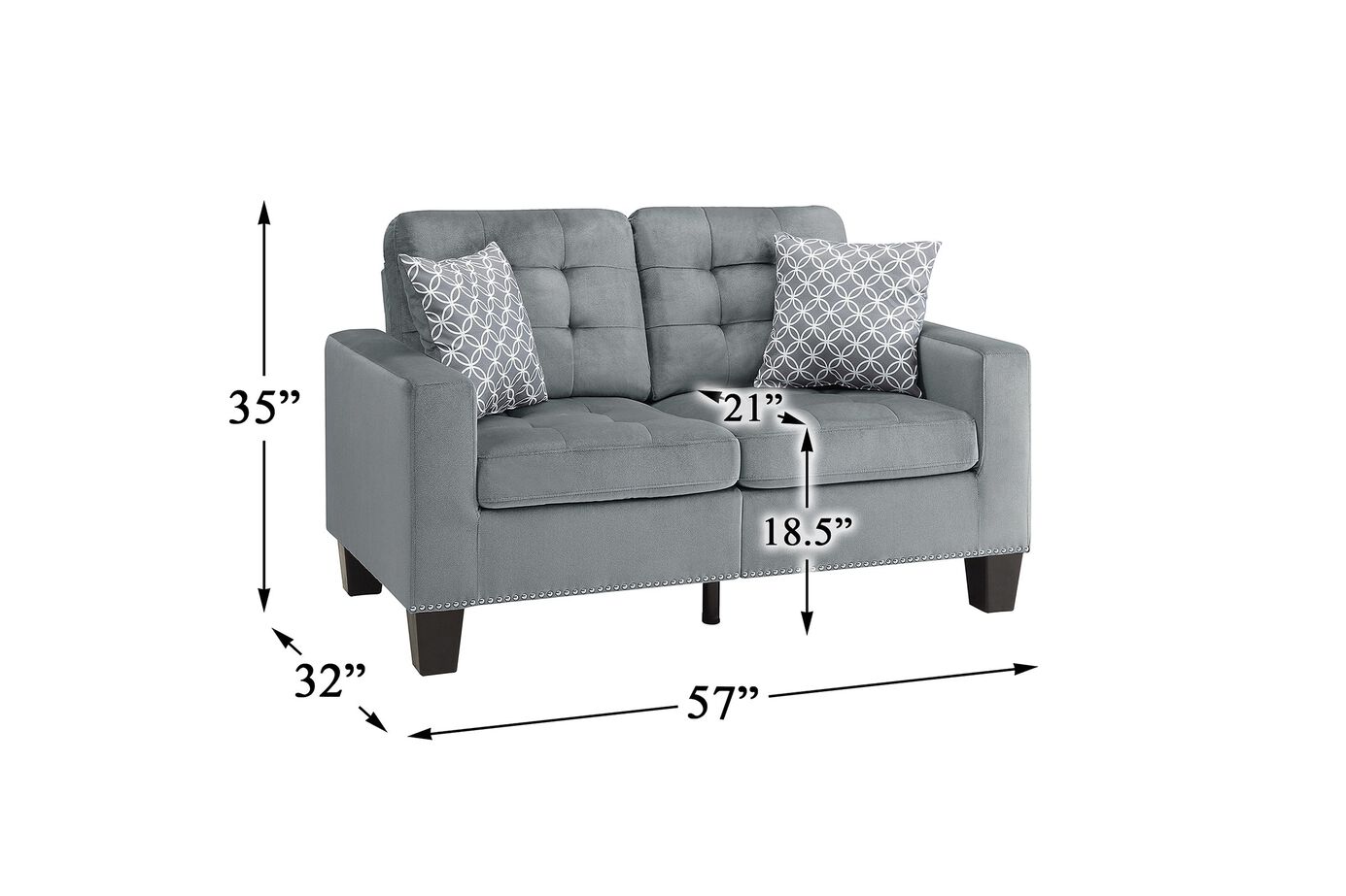 Homelegance Lantana Loveseat image number 2